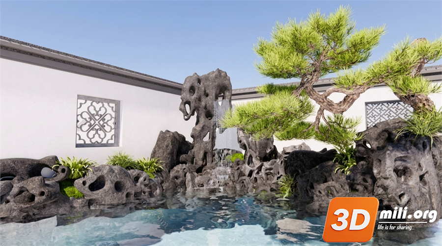 Rockery Skp Files
